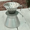 HARIO (ハリオ) V60 Metal Coffee Server 500ml Silver O-VCSM-50-HSV