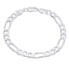 Treasure Bay Mens Solid 925 Sterling Silver Chain Bracelet (23)
