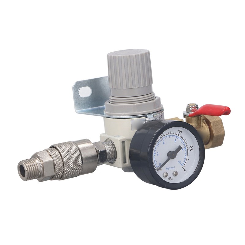 Air Compressor Replacement Pressure Regulator AR2000 1/2 Inch NPT Air