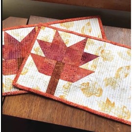 Orphan Quilt Designs/Villa Rosa Designs Pressed Leaf Snack Mat