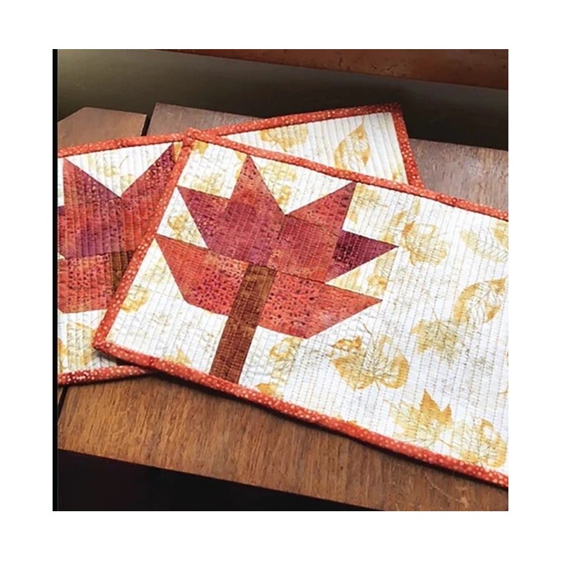 Orphan Quilt Designs/Villa Rosa Designs Pressed Leaf Snack Mat