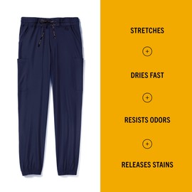 Carhartt Scrubs C56106 Men's Force® Modern Fit Twill Jogger Pant Medium Navy