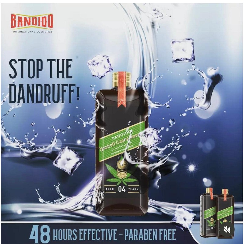 Bandido Hair Shampo Dandruff Control 350 ml | Anti Dandruff