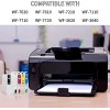 Raleza Ink Empty Refillable Sublimation Ink Cartridges Compatible with WF-3620