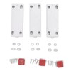 3pcs Magnetic Touch Push Open Latch Adjustable Drawer Wardrobe Magnetic