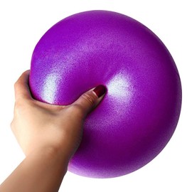 ZHIYE Mini Pilates Ball Yoga Small Exercise Ball Core Fitness Bender, Yoga, Stability, Barre, Training Physical Therapy Anti-Slip Swiss Ball Gym Home