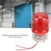 10W LED Rotating Alarm Light 360 Degree Flashing Emergency Alarm