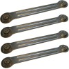 LIUDA Patio Glider Replacement Swinging Arm Bracket Hardware Kit Silver