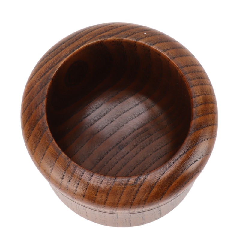 Garlic Grinder Bowl Jujube Wood Herb Crushing Bowl Multipurpose Spice