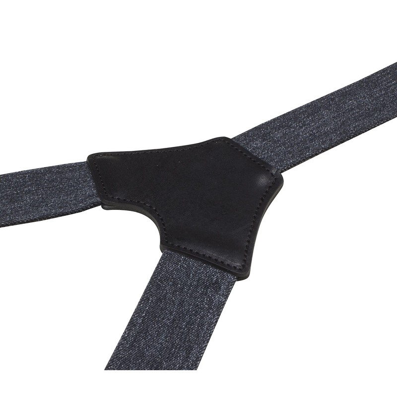 LLOYD Men's Braces Pants Straps Grey 6479 - grey