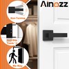 Ainozz Dummy Door Handles Interior - Pack of 2, Matte