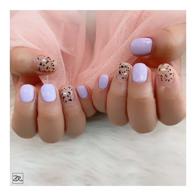 Next day delivery⭐Egg gel Dalmatian nail⭐ / 다음날 발송⭐에그젤 달마시안네일⭐
