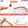 Aolamegs Safe Full Brim Hard Hat Guard, Hard Hat Accessories,
