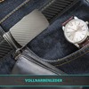 Nelbons Men's Belt Ratchet Belt Automatic Buckle for Men Suit