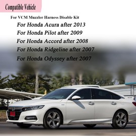 for VCM Muzzler Harness Disable Kit, VCM Muzzler Honda Odyssey Replacement for Honda 3.5L V6 Engine, for Accord, Pilot, Honda, Acura, Ridgeline and Odyssey