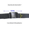 Ahijklmn Quick Side Release Buckles 2" Heavy Duty Plastic Snap