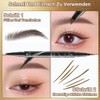 Eyebrow Pencil, Waterproof, 2-in-1 Dual-Ended Microblading Eyebrow Pencil, 3D Eyebrow