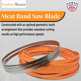 Cutlery Mania 4 Pack Meat Band Saw Blade 5/8x.022x4TPIx 98 inch