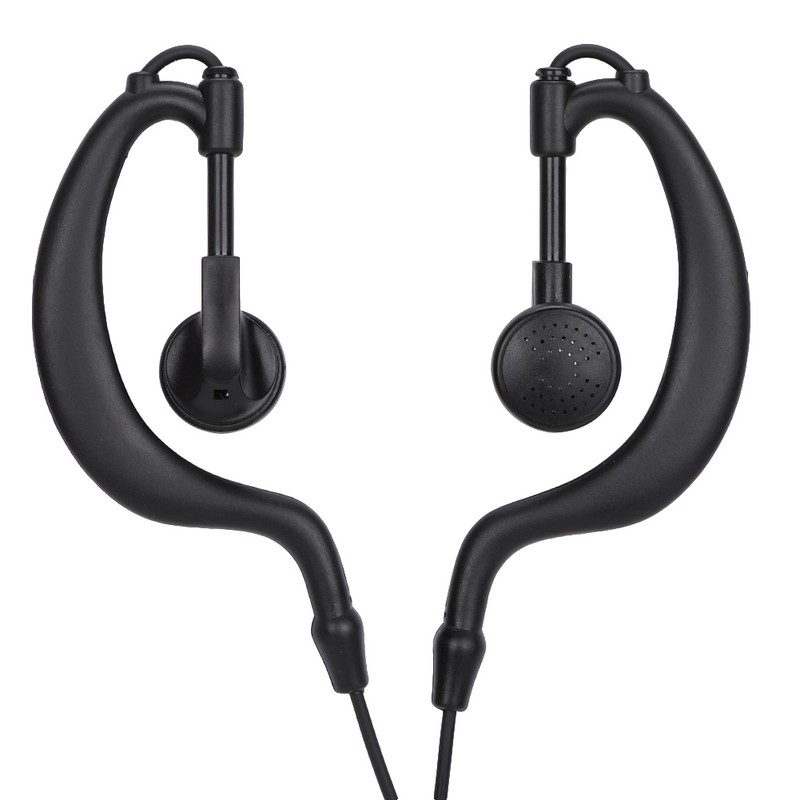 APX7000 G shape Ear hook Microphone Earpiece for Motorola DP4800