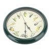 10 Inch Wall Clock Multipurpose Cuckoo Round Silent Punctual Bird