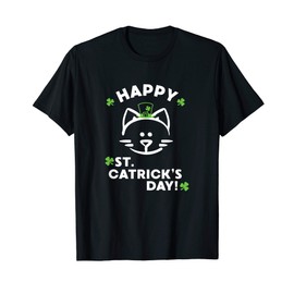 Cute Cat St. Patrick's Day T-Shirt