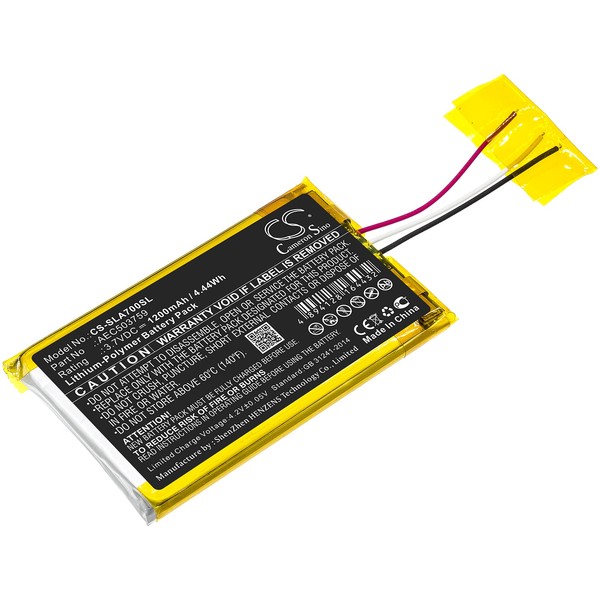 BORNMIO Replacement Battery for Steelseries Arctis 7 AEC503759 (1200mAh)