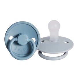 ButtonMe Premium Soft Silicone Newborn Pacifiers 0-6 Months BPA Free Baby Pacifier - 2-Pack Comfortable & Stylish Baby Pacifier 0-6 Months for Baby Boy & Girl - Hospital-Grade Silicone Baby Pacifiers