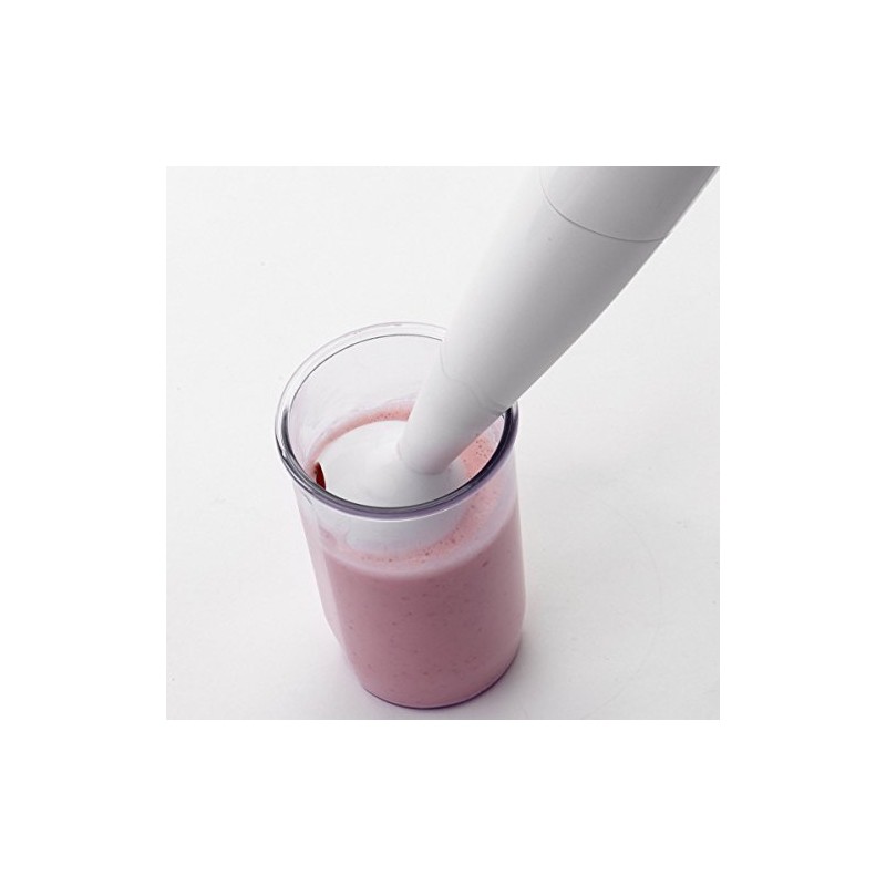 Betty Crocker Hand Blender with Beaker, White, BC-1303CK