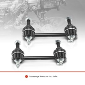 Frankberg 2 x Stabiliser Link Rod Rear Axle Compatible with X-Trail T30 2.0L-2.5L 2001-2013 Replace# 56261EQ000