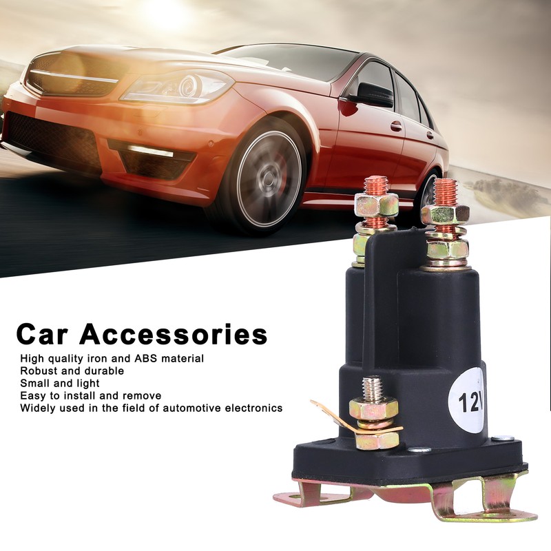 Starter Magnetic Switch Iron ABS Solenoid on off Relay for