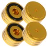 jojofuny 4sets Speaker Cabinet Feet Pads Rubber for Amplifier Isolation
