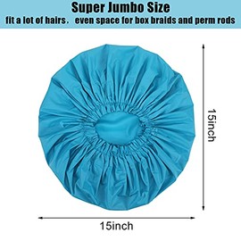 4 Gorros Ducha Grandes para Trenzas Gorros de Ducha Extra Grandes Gorros de Ducha Largos para Trenzas Gorros de Trenzas Gorros Impermeables Gorros de 