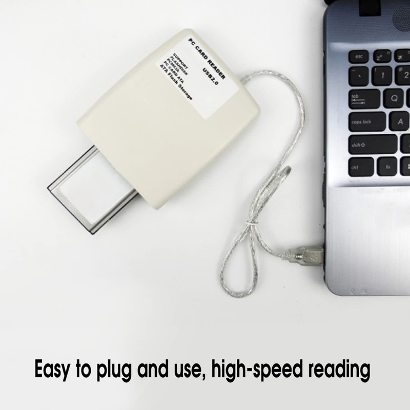 PCMCIA Card Reader,USB2.0 to 68 Pin Plastic Version Interface PCMCIA