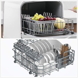 JinYu Dishwasher Rack Caps - Pack of 50 Dishwasher Rack Tip Prong Cover Caps Prong Rack Caps for Simply Slide On grey