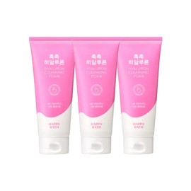Happy Bath Moist Hyaluronic Cleansing Foam 200g x 3 / 해피바스 촉촉 히알루론 클렌징 폼 200g x 3개