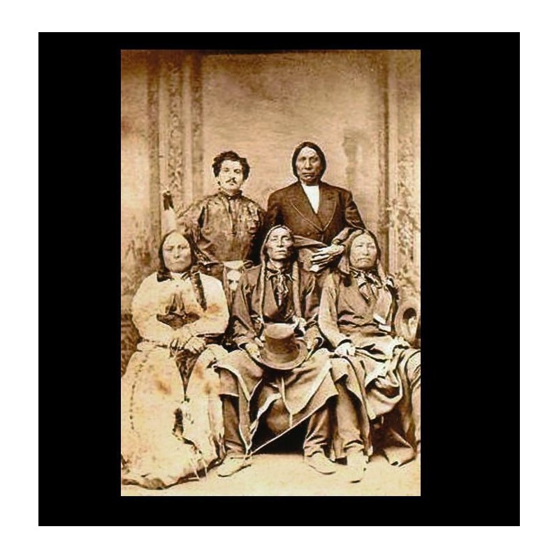 Sitting Bull, Chief Red Cloud PHOTO Spotted Tail, Swift Bear
