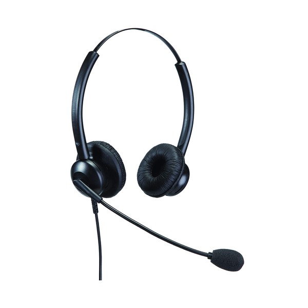 Affordable Double Ear Noise Cancelling Office/Call Centre Headset With U10