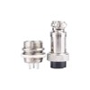 1 Set GX16 3Pins Aviation Plug Socket 3 Pin Screw