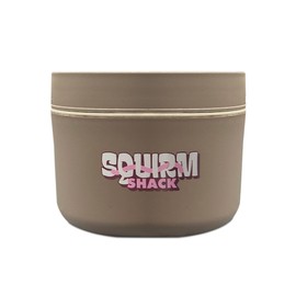 Squirm Shack Insulated Live Bait Storage - Stainless Steel, Compact, Durable, Keeps Bait Fresh and Alive (Original)