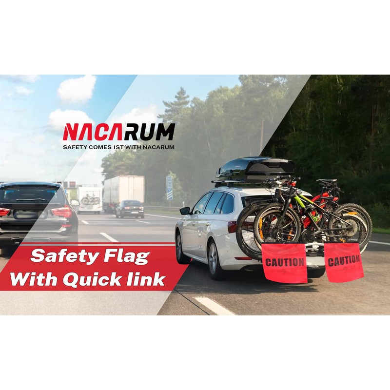 Safety Flag With Bungee Cord - Caution Warning Mesh Flag,