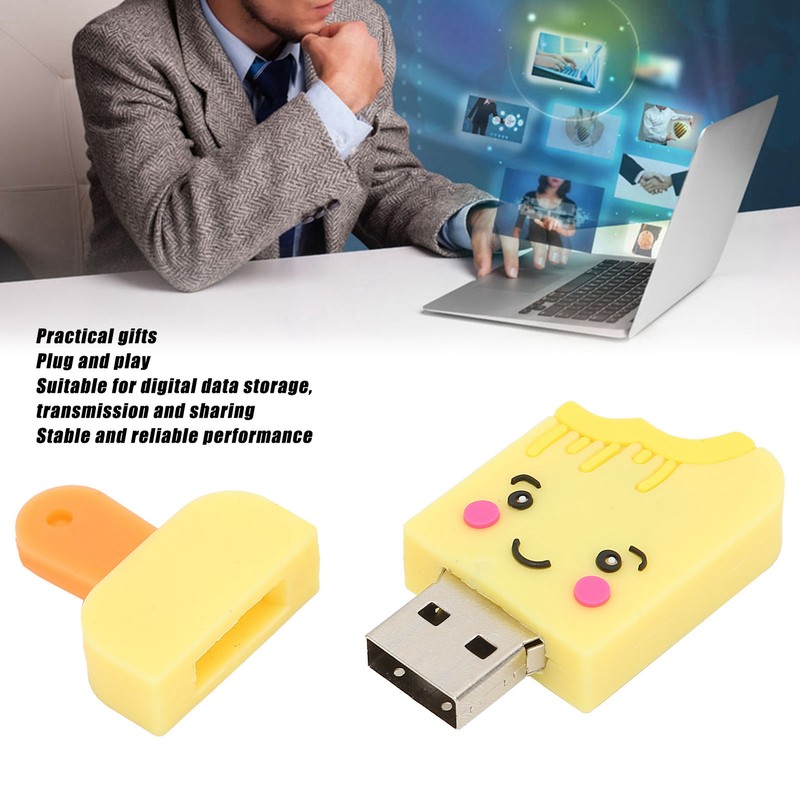Cartoon Cute USB 2.0 Flash Drive Portable U Disk Computer