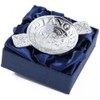 Auld Lang Syne Pewter Mini Quaich 3"