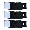 Teamoy 3 Pack Male Dog Diaper Wrap, Washable Puppy Belly