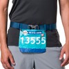 Nathan - Pinnacle Featherlite Belt Sailor Blue/Reflective Silver OSFM