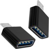 5 Plus 2 Pcs Micro USB OTG to USB Adapter