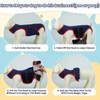 MHaustlie Dog Surgery Recovery Suit Dog Recovery Suit Female Male