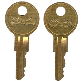 KEYSALACARTE DT011 Replacement Key Cut to Code | Y11 Key Blank | Fits Detex and Fort Exit Devices