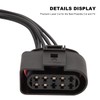 Taesayl Headlight Pigtail Connector for Kenw0rth T680, Halogen Headlamp Wiring