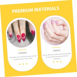 BIUDECO 8 Sheets Metal Line Nail Art Stickers Diy Chic Fingernail Decals Manicure Decals Nail Accessories