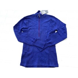 Eddie Bauer Ladies' Half 1/2 Zip Pullover Size S Grape Juice Purple